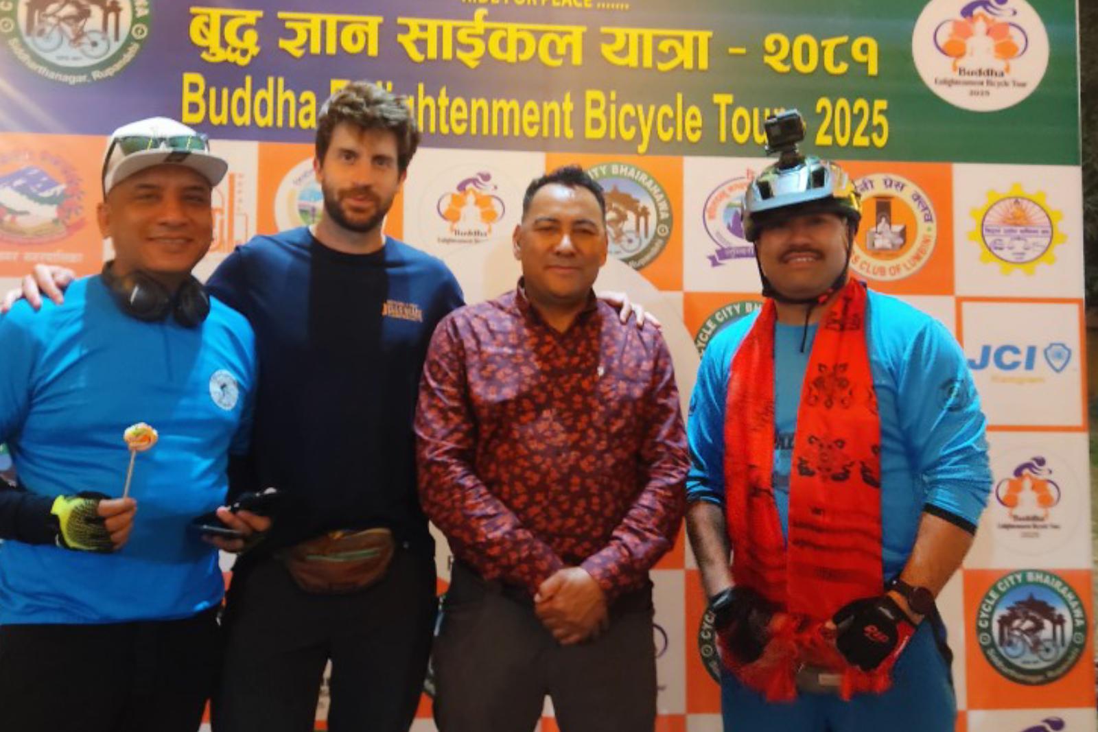 Buddha enlightenment Bicycle tour 2025
